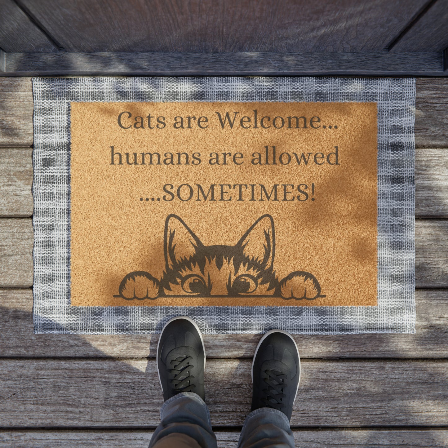 Cat Lovers Doormat