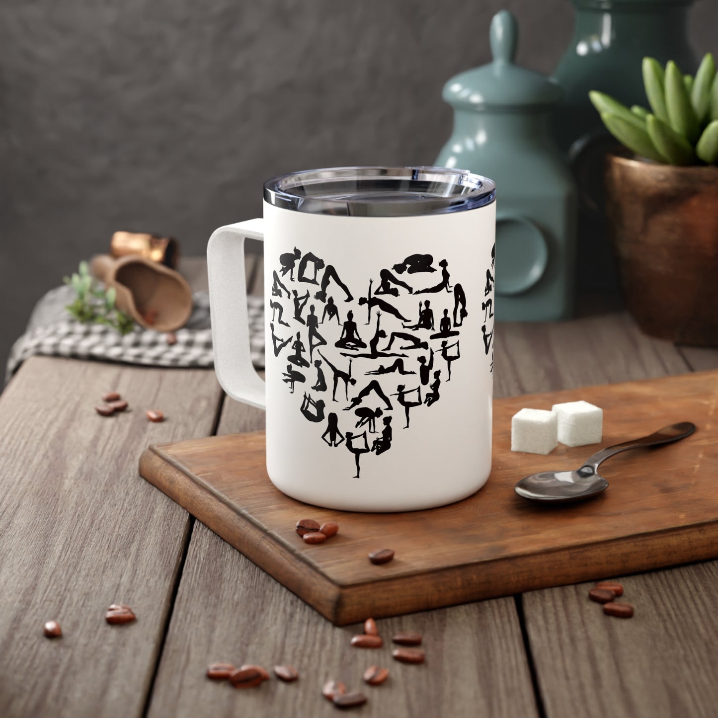 Insulated Coffee Mug, 10oz