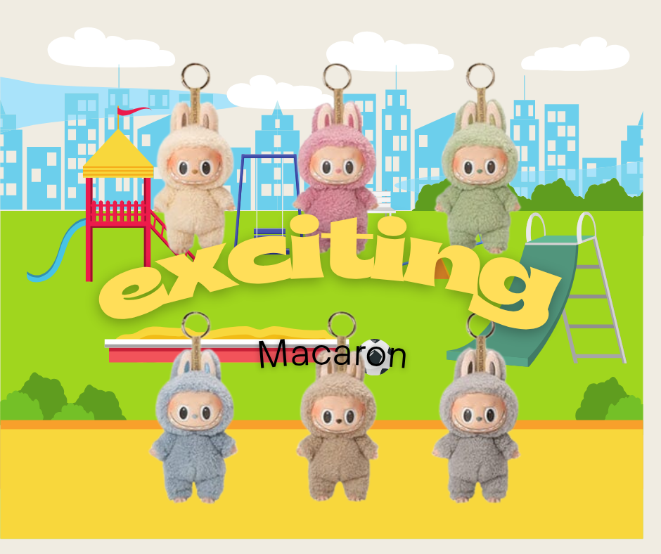 Monsters Exciting Macarons Labubu