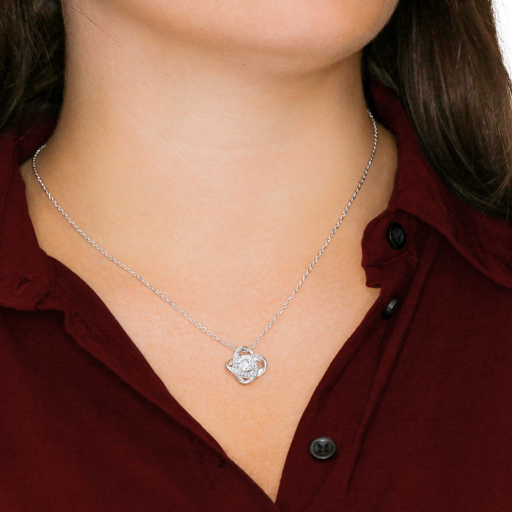 Love ❣️Knot Pendant & Necklace