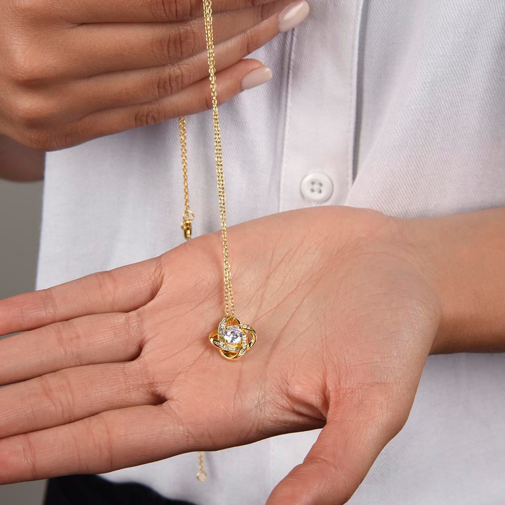Love ❣️Knot Pendant & Necklace