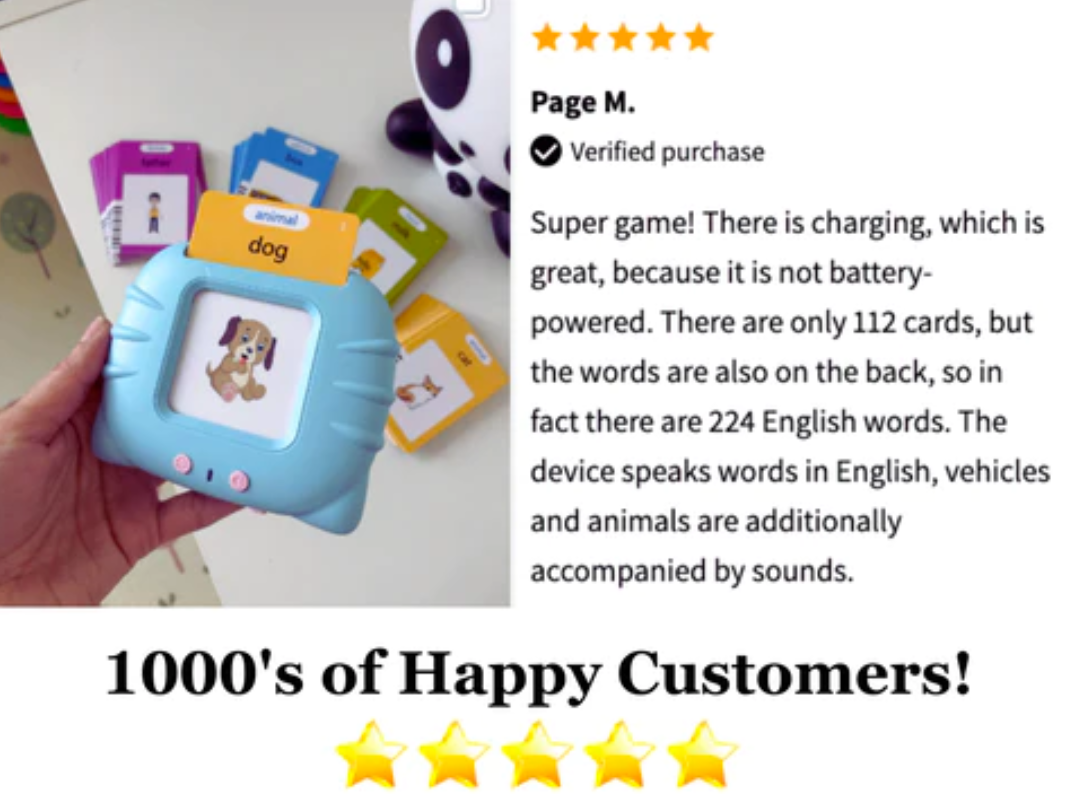 🧠KIDSPEAK™ Educational Flash Cards🧠