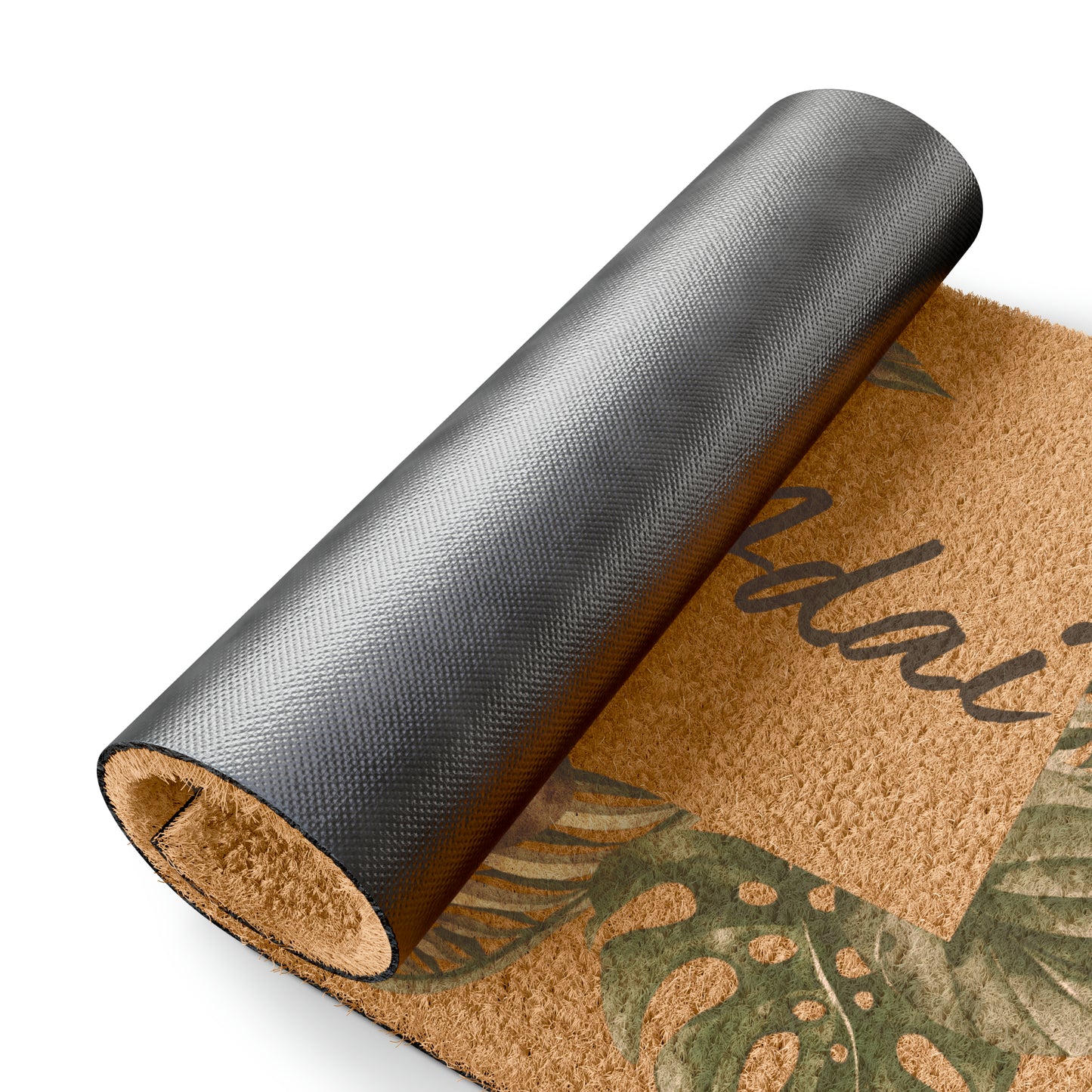 Hafa Adai Tropical Leaves Doormat