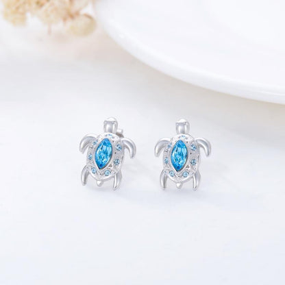 Ocean Theme Sea Turtle Stud Earrings ✨