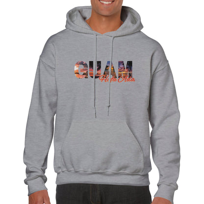 Hafa Adai Sunset Guam Pullover Hoodie