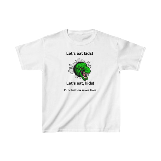 Let's eat kids T-Rex T-Shirt