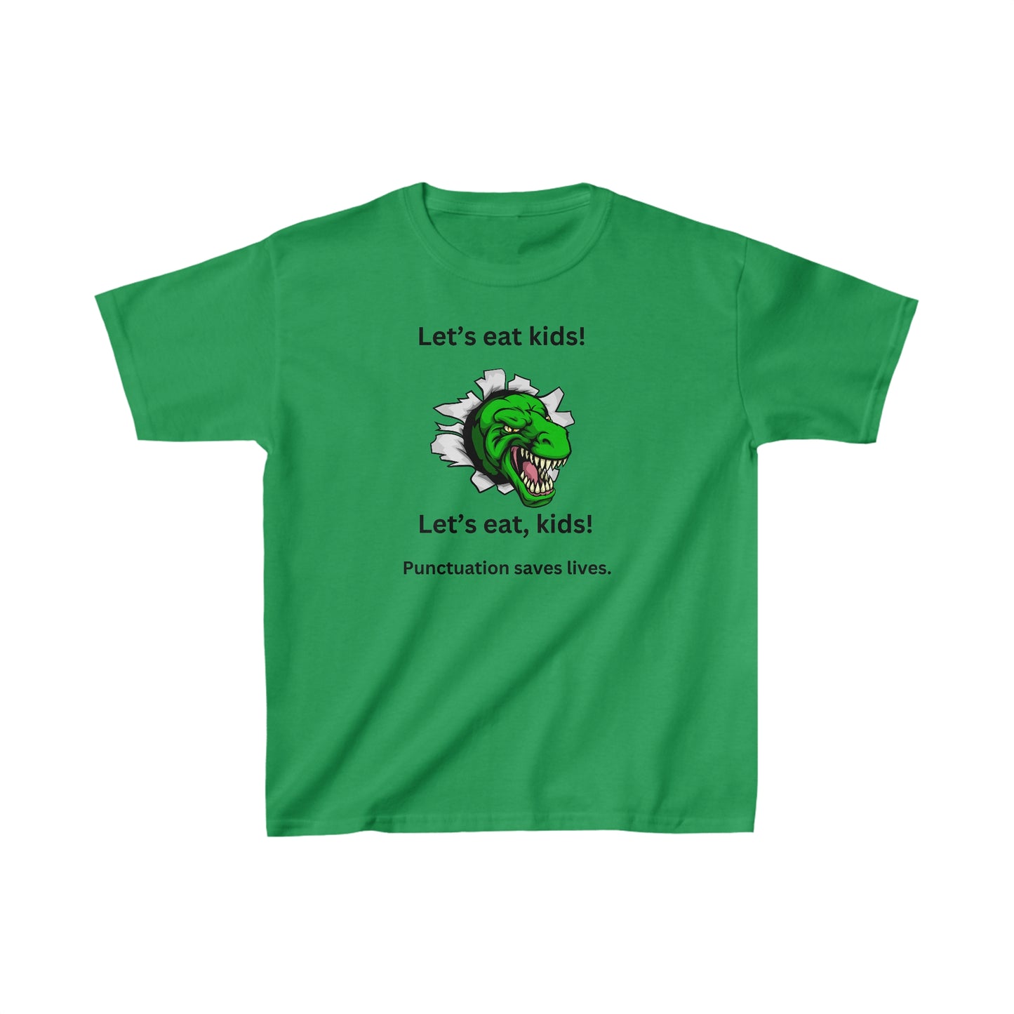 Let's eat kids T-Rex T-Shirt