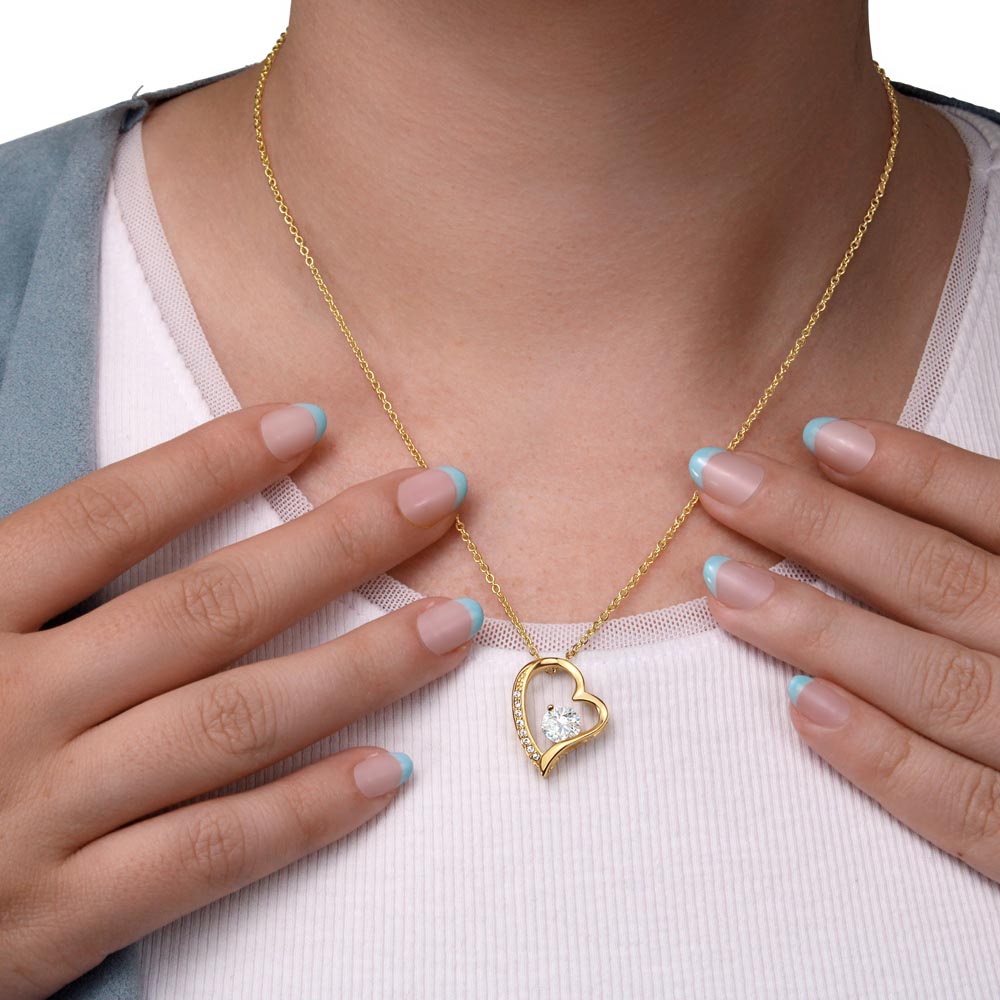 4Ever Love Heart Pendant & Necklace