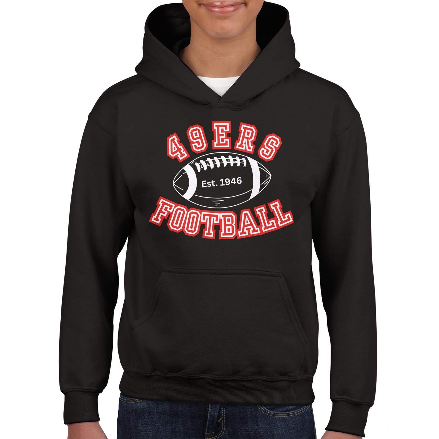 Kids Football Pullover Hoodie🏈