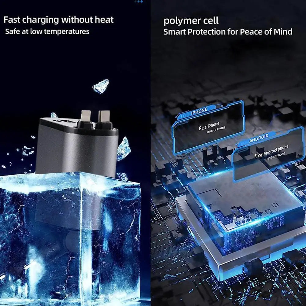 Hot Sale! ChargeWiz 🔌 Fast, Retractable Charging!