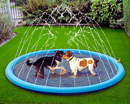 Pet Sprinkler Pad Play Cooling Mat Swimming Pool Inflatable