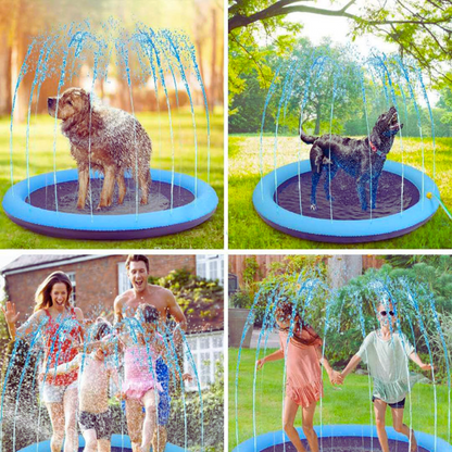 Pet Sprinkler Pad Play Cooling Mat Swimming Pool Inflatable