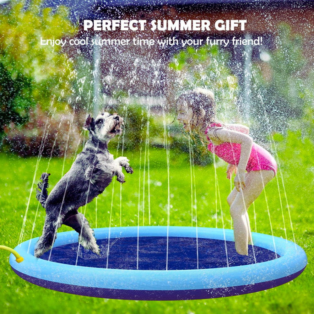 Pet Sprinkler Pad Play Cooling Mat Swimming Pool Inflatable