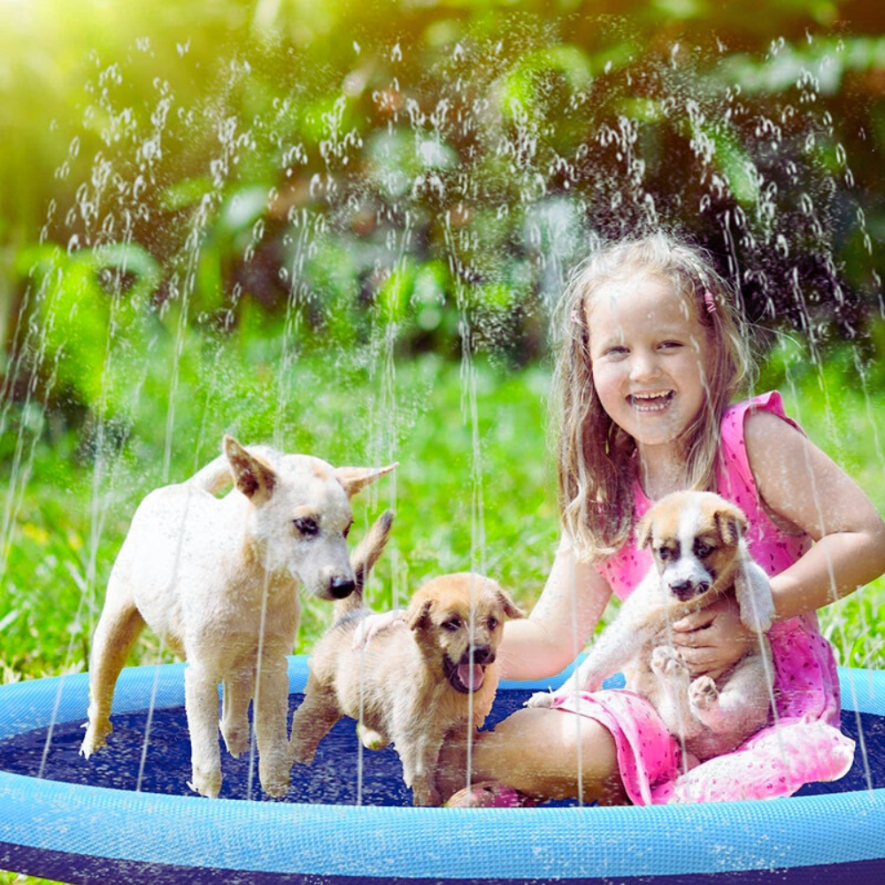 Pet Sprinkler Pad Play Cooling Mat Swimming Pool Inflatable