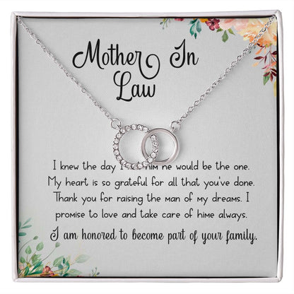 Perfect Pair Necklace To Mother in Law