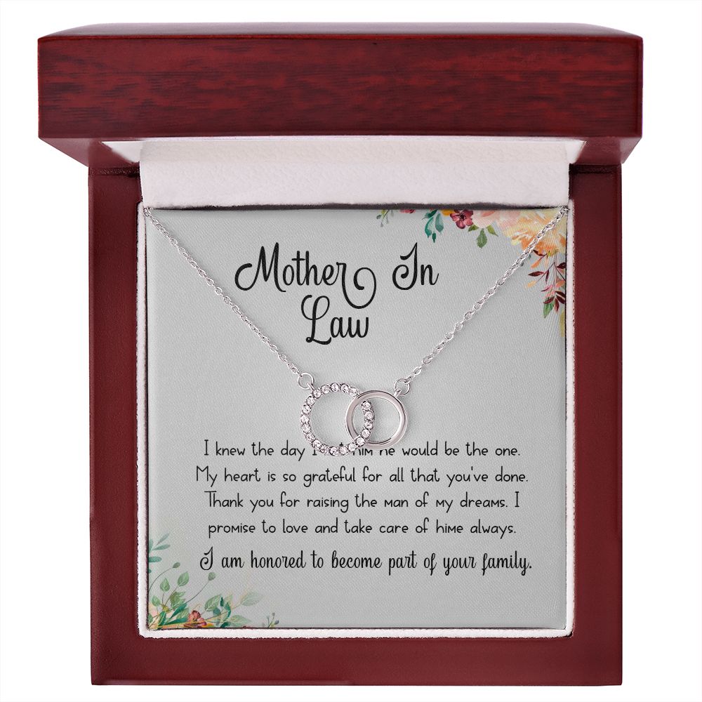 Perfect Pair Necklace To Mother in Law